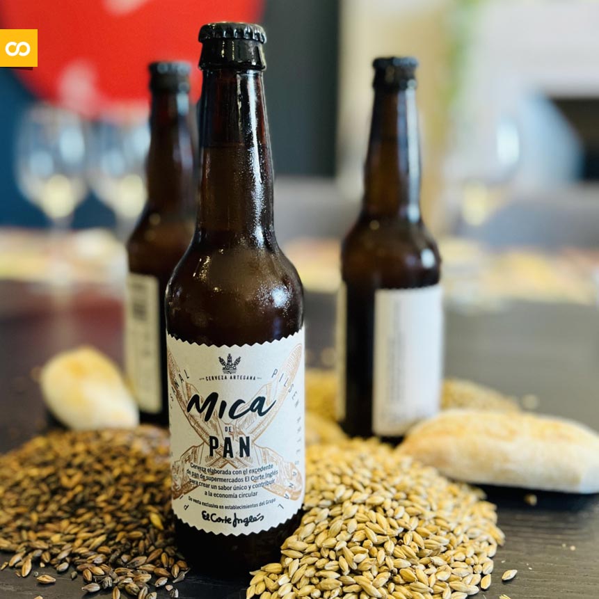 Mica de Pan: El Corte Inglés lanza una cerveza sostenible elaborada con excedentes de pan – Loopulo